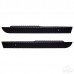 Rocker Panel Cover, Black Powder Coated Aluminum for E-Z-Go RXV 2008+